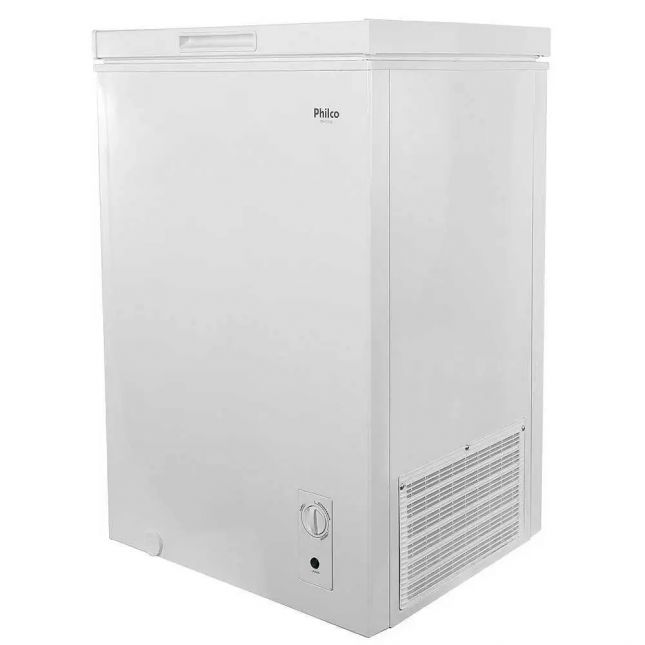 Freezer Horizontal Philco 2 em 1 PFH105B 99L Branco 110v