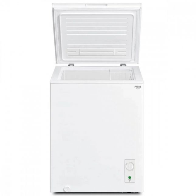 Freezer Horizontal Philco 2 em 1 PFH105B 99L Branco 110v