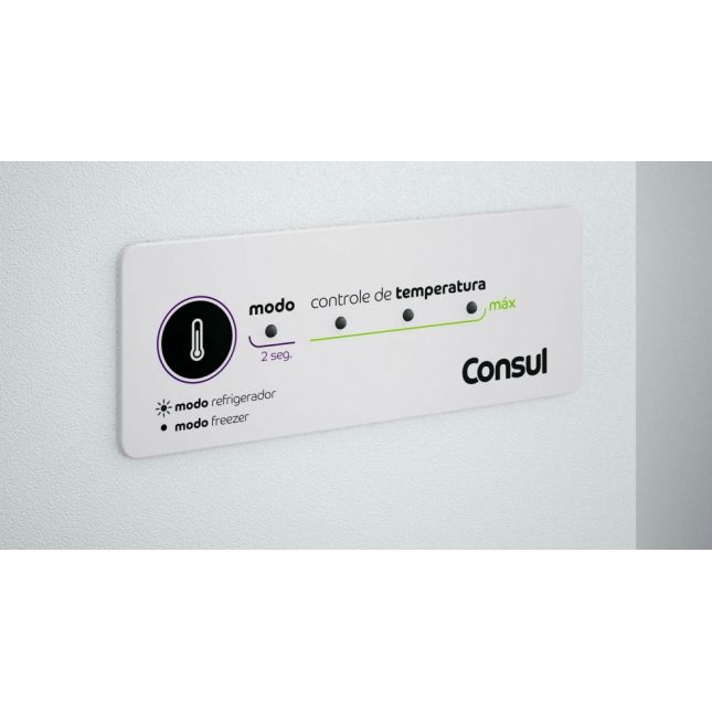 Freezer Horizontal Consul 309 Litros com 1 Porta CHA31FB Branco 110v