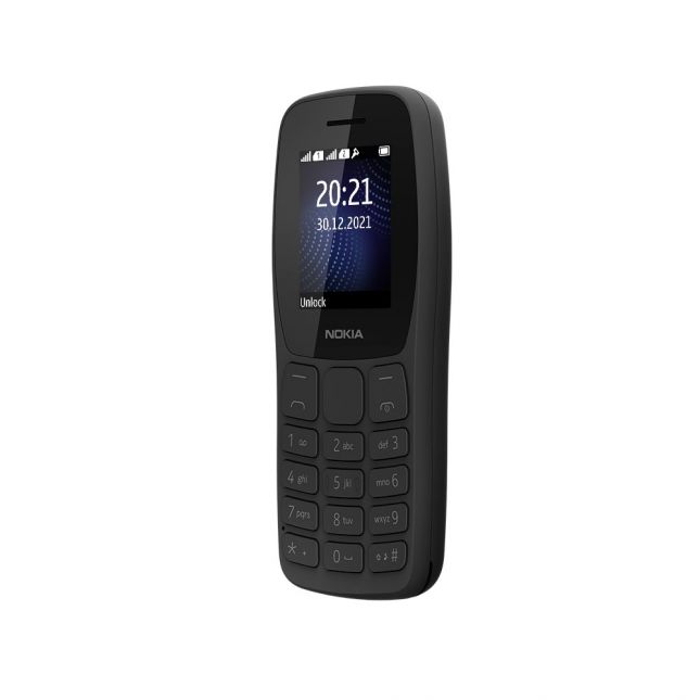 Celular Nokia 105 Dual Chip + Rádio FM + Lanterna  Tela 1.8