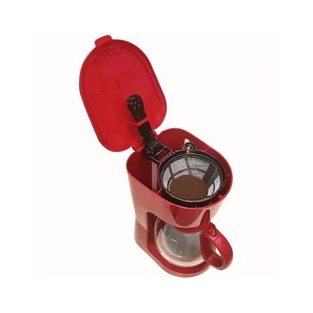 Cafeteira Elétrica 18 Xícaras Easy Red Vermelha Pca019 Lenoxx 110V