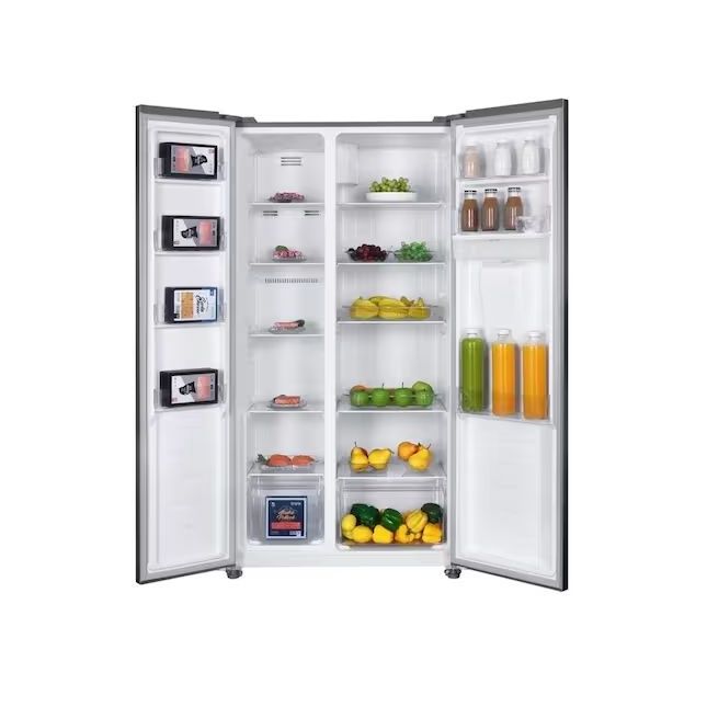 Geladeira Philco 434L PRF535ID Frost Free Side By Side Inverter Inox 110v