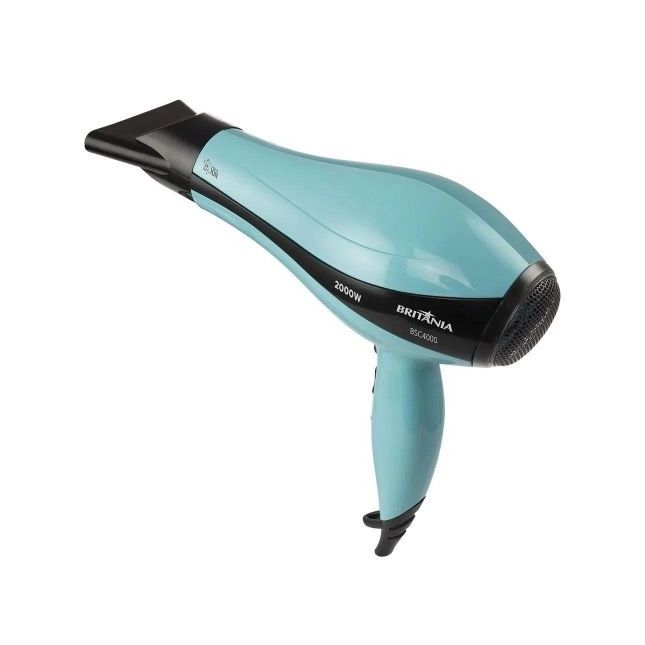 Secador de cabelo Britania Bsc4000 Azul  2000w 110v