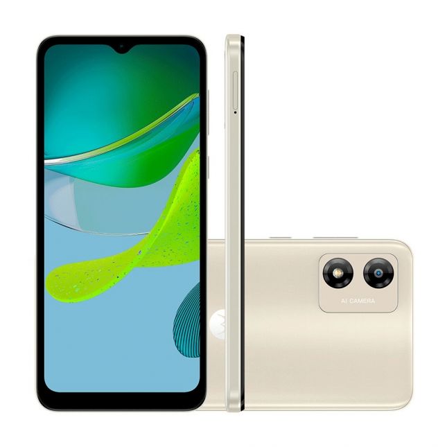 Smartphone Motorola Moto E13 Branco 64/4GB 6,5
