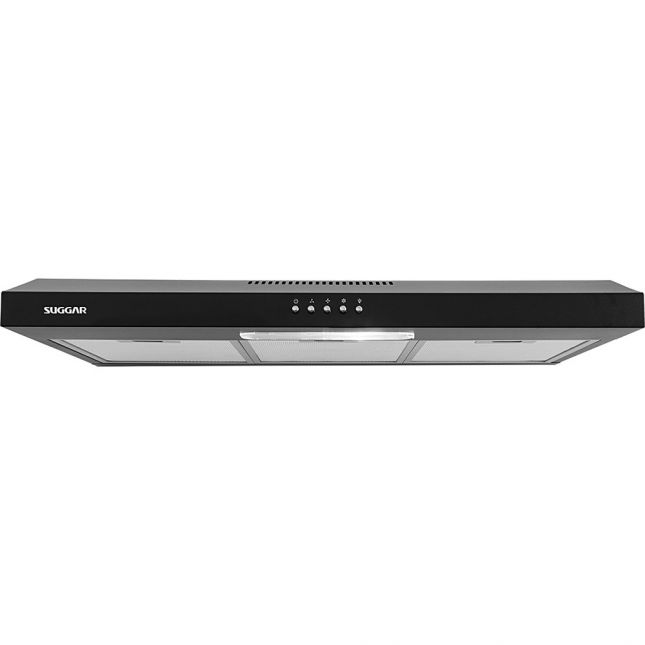 Depurador de Ar Suggar 80cm Slim 3 Velocidades Preto 110V