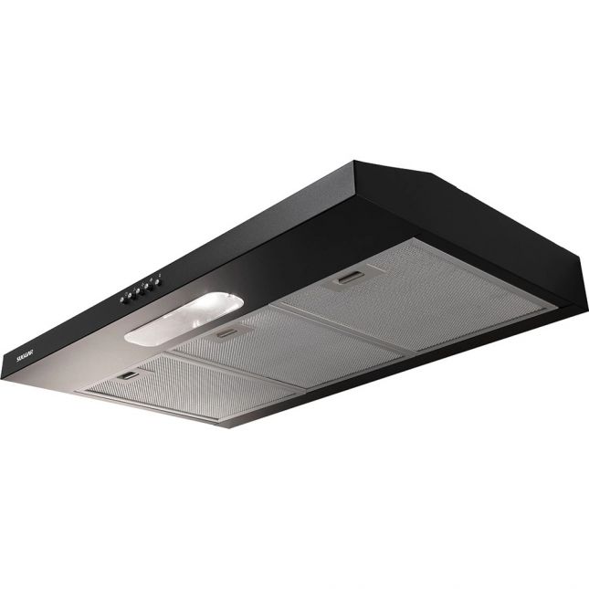 Depurador de Ar Suggar 80cm Slim 3 Velocidades Preto 110V