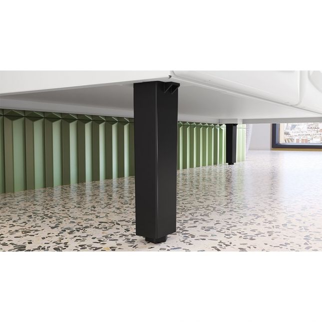Armário de Aço Kit 80cm Pratika 4 portas 1 gaveta Branco Itatiaia
