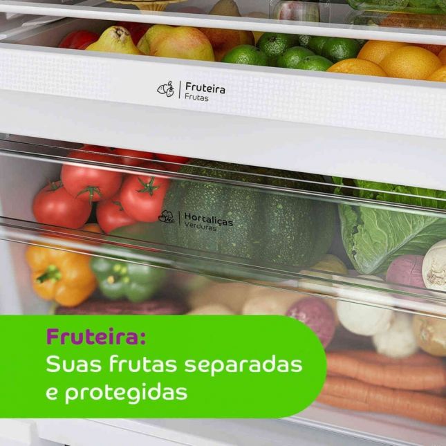 Geladeira Consul 451L CRM56FBANA Frost Free Duplex Espaço Flex e Painel Eletrônico Branca 110v