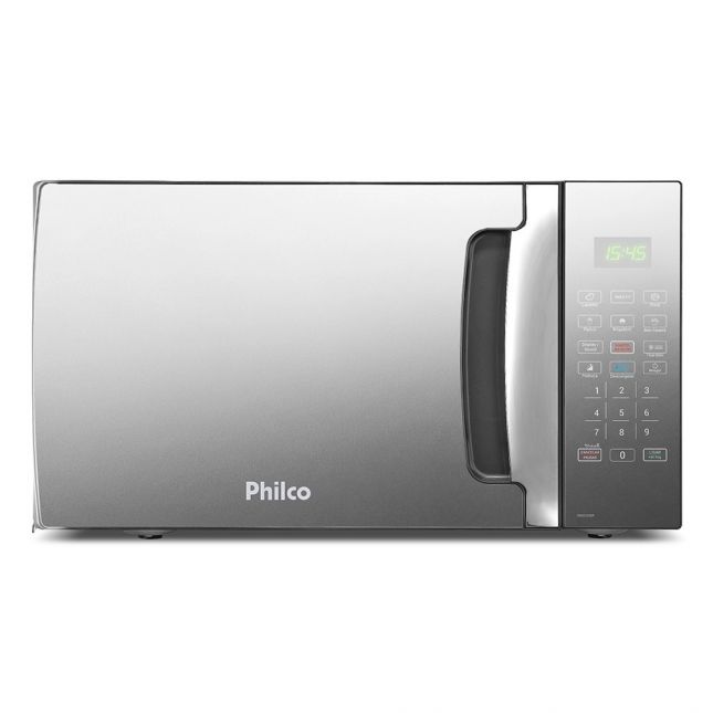 Forno Micro-ondas Philco PMO30EP 28 litros preto espelhada 1400w 110v