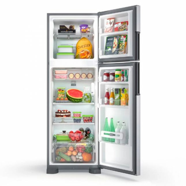 Geladeira Consul 386L CRM44AK Frost Free duplex com Altura Flex Função Turbo e Freezer Espaçoso 110v