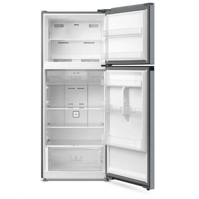 Geladeira Midea 411L MD-RT580MTA46 Frost Free Duplex Super Cool Inox 110v