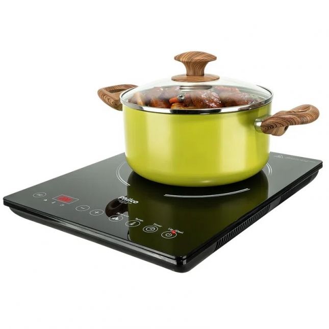 Cooktop de Indução Philco Smart Chef PCT01 Preto 110V