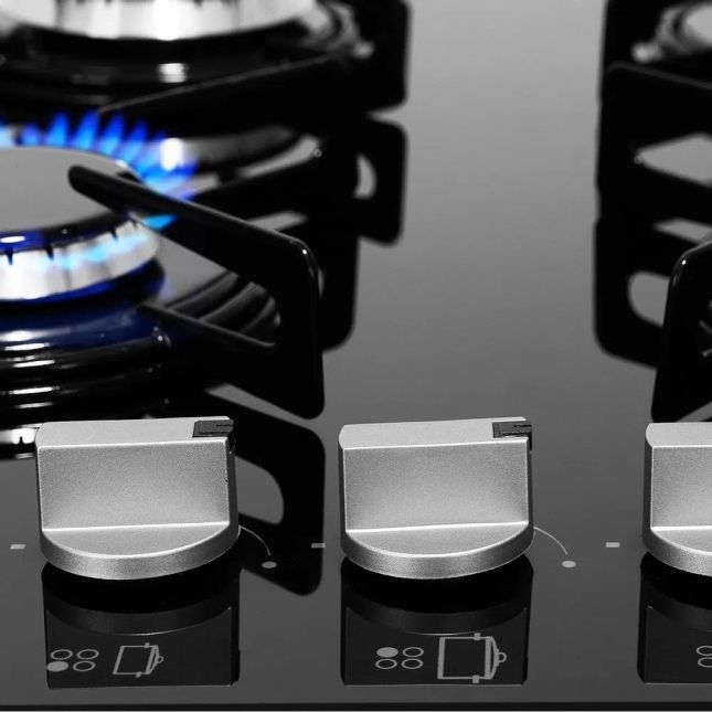 Cooktop 4 Bocas Philco a Gás Chef 4 Acendimento Automático Preto Bivolt