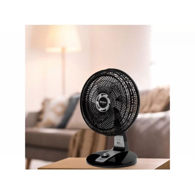 Ventilador de Mesa Philco Turbo Connect - PVT400P 40cm 3 vELOCIDADES 155w Preto