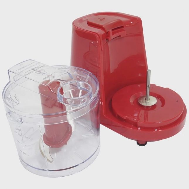 Mini Processador De Alimentos Amvox 100 Watts - Apr 1001 Red  110V