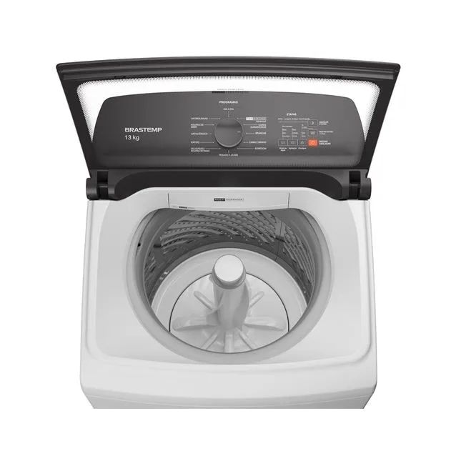 Lavadora de Roupas 13kg Brastemp BWK13AB Advanced Branca 110V