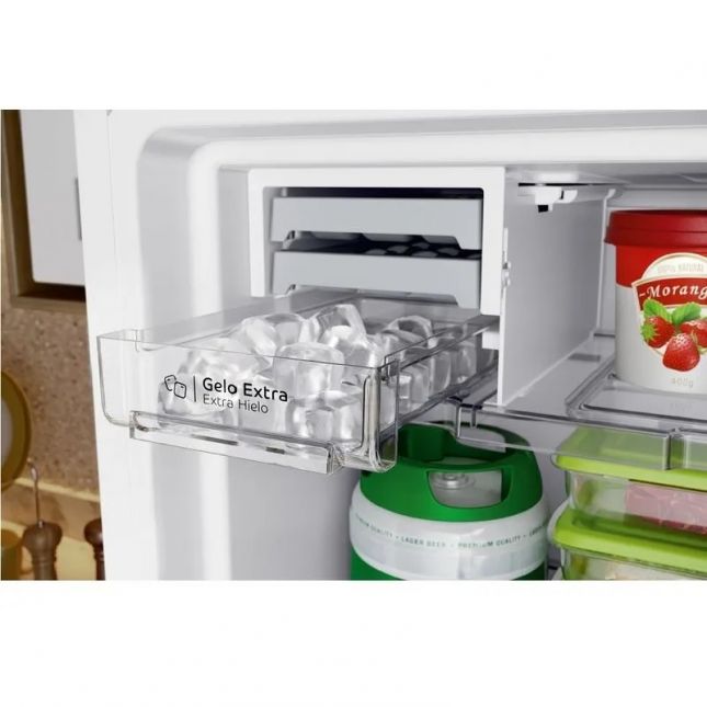 Geladeira Consul 410L CRM50FK Frost Free Duplex com Espaço Flex Controle Interno de Temp. Inox 110v