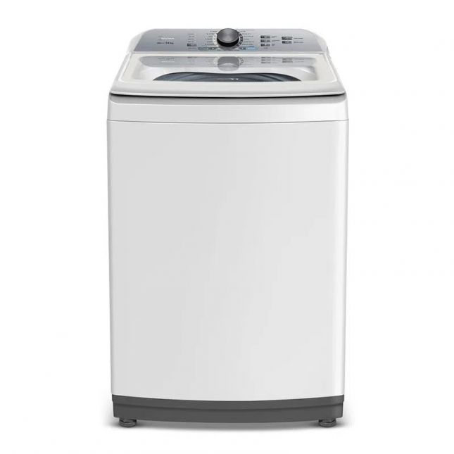 Lavadora de Roupas 13kg Midea MA500W13/WG Sistema Ciclone Branca 110 v