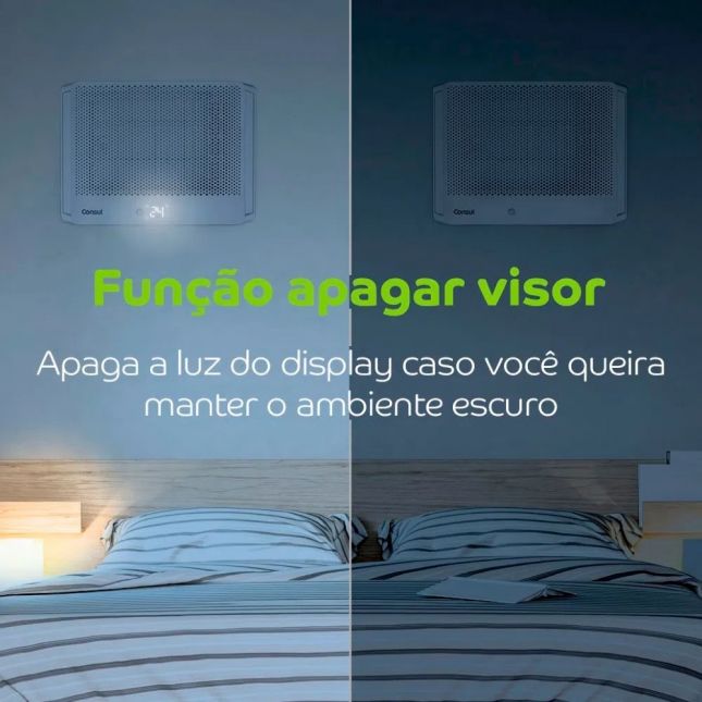 Ar Condicionado Janela Eletrônico 7.500 BTUs Consul Frio CCN07FB 110v