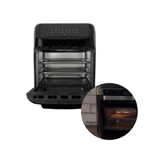 Air Fryer Fritadeira/Forno Eletrico Digital Affd01i-02 12l 1800w 110v