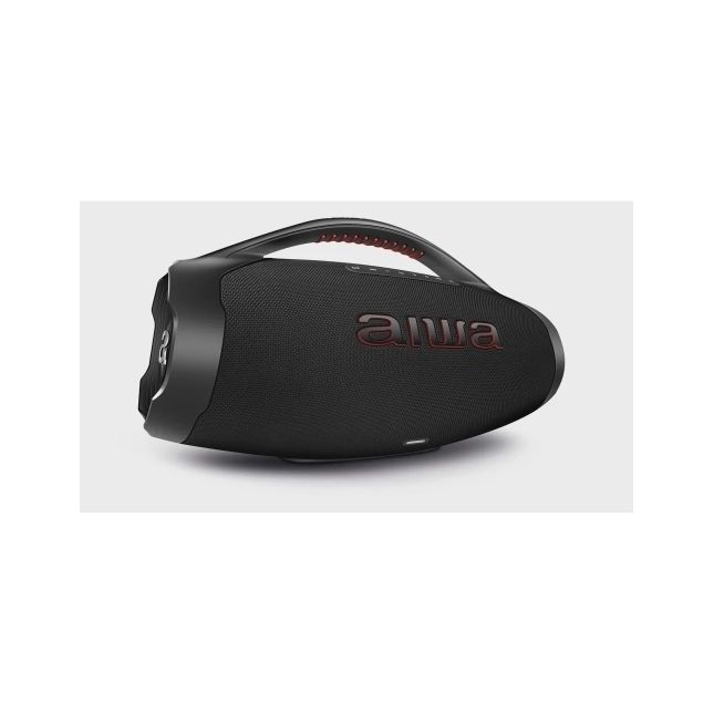 Caixa De Som Boombox Aiwa Aws-BBS01 B Bluetooth 3 Vias Ip66 200W RMS