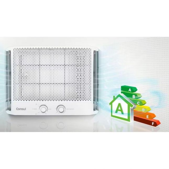 Ar Condicionado Janela 7.500 BTUs Manual Consul CCB07FBANA Frio Branco  110V