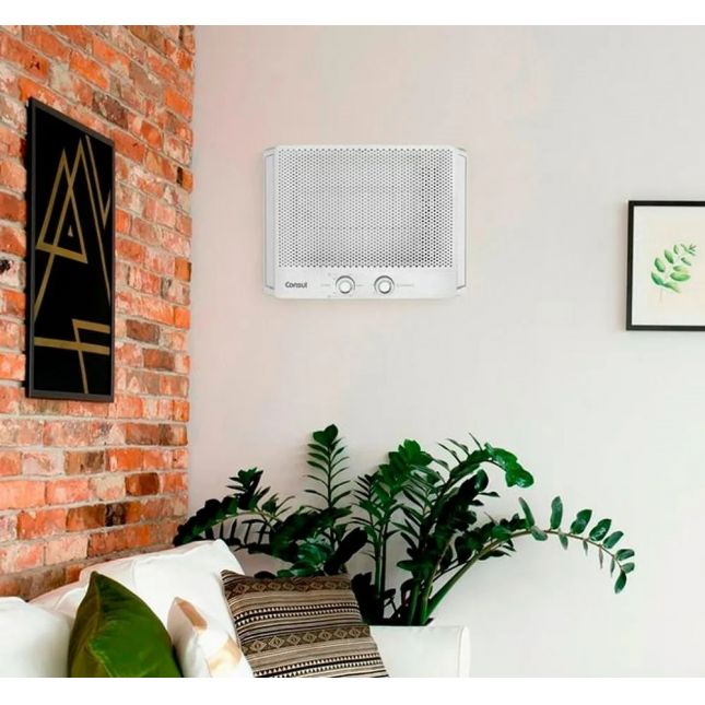 Ar Condicionado Janela 7.500 BTUs Manual Consul CCB07FBANA Frio Branco  110V