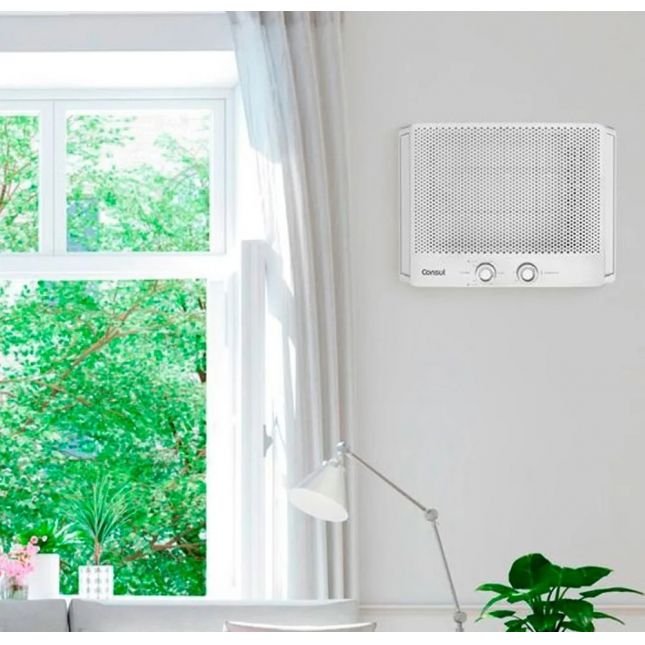 Ar Condicionado Janela 7.500 BTUs Manual Consul CCB07FBANA Frio Branco  110V
