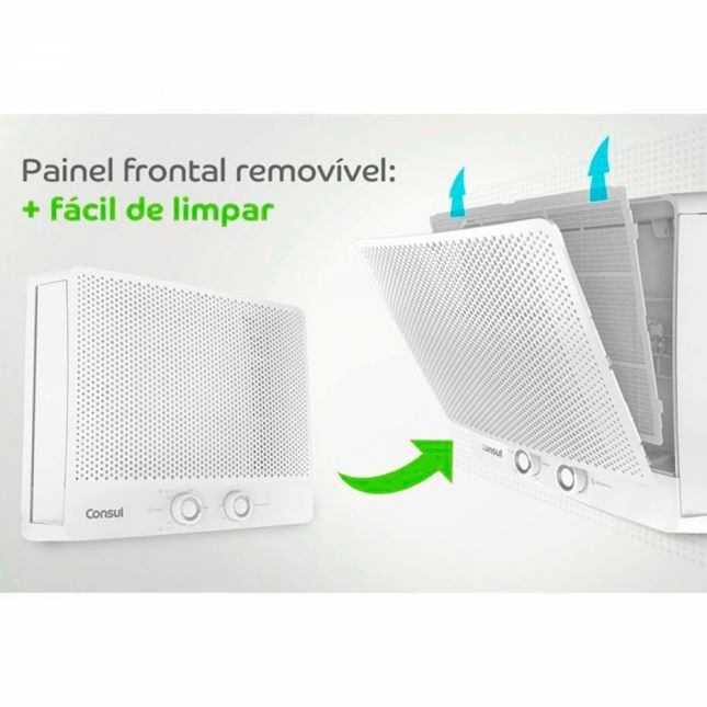 Ar Condicionado Janela 7.500 BTUs Manual Consul CCB07FBANA Frio Branco  110V