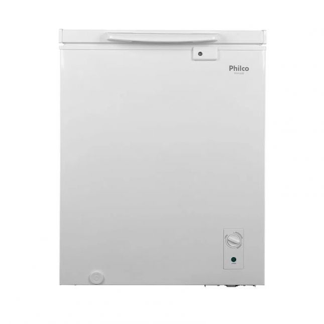 Freezer Horizontal 140L 2 em 1 Philco PFH160B Branco 110v
