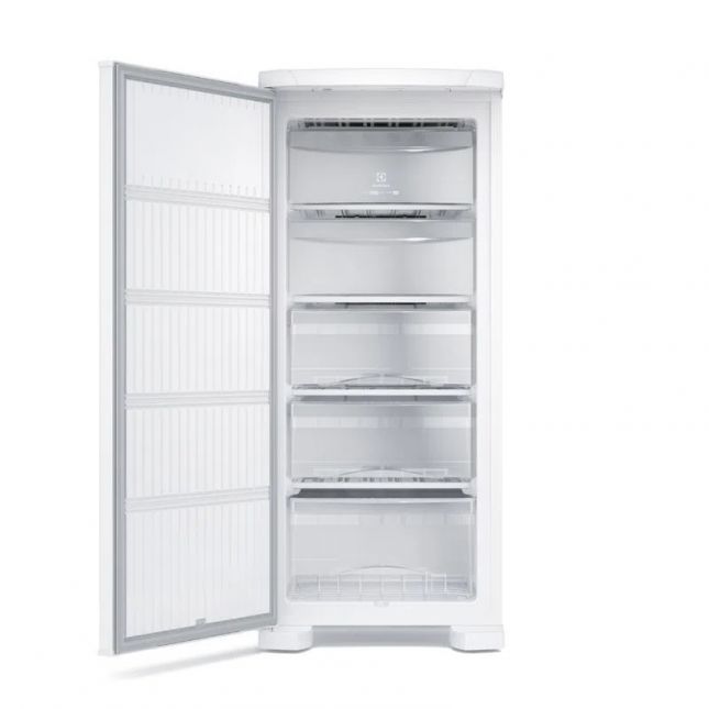 Freezer Vertical Electrolux uma Porta 162L FE19 Branco 110 v