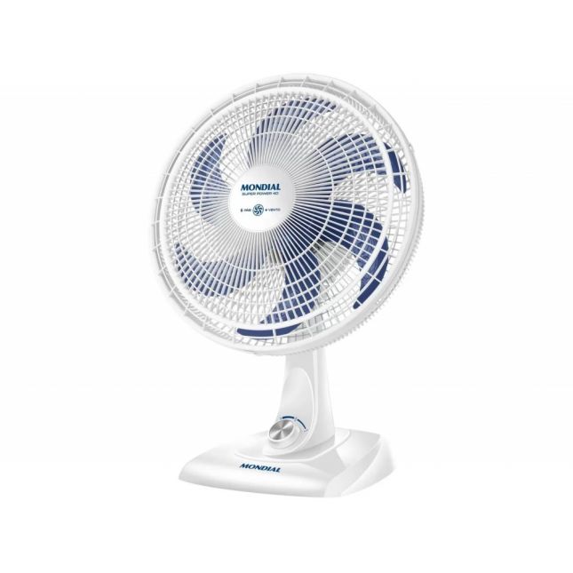 Ventilador de Mesa Mondial Vsp-40-w 40cm 140W Super Power 110v Branco