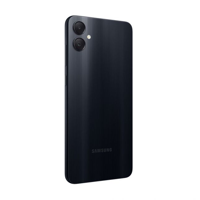 Smartphone Samsung Galaxy A05 Preto 128/4GB Tela 6.7 Câm. Dupla 50+2MP