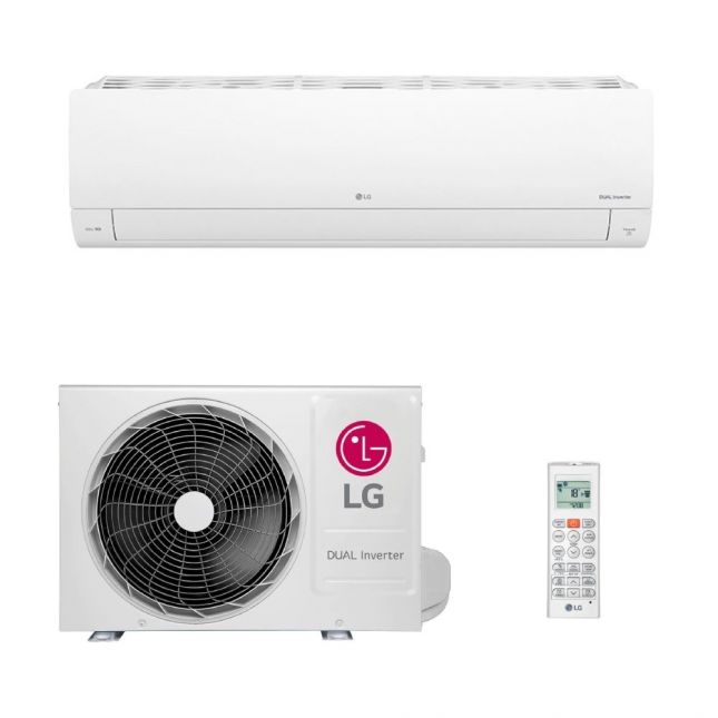 Ar Condicionado Split Hw Dual Inverter Voice R-32 LG 9000 Btus Frio 220V S3NQ09A