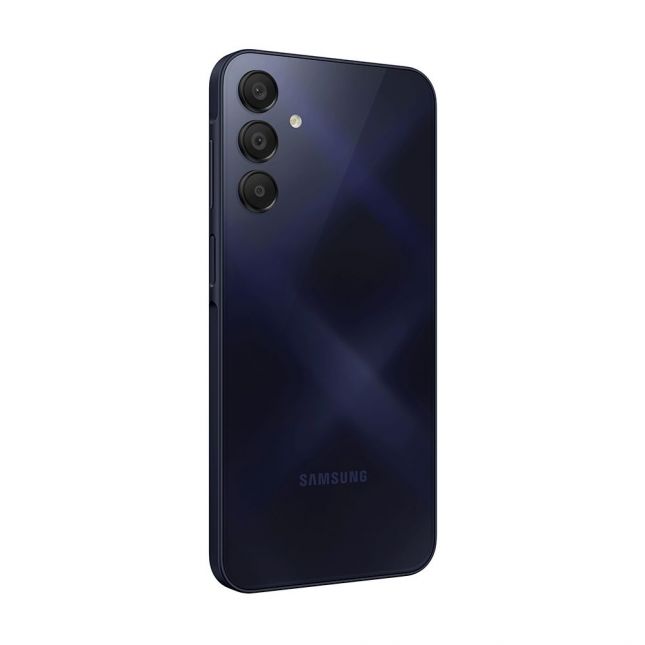 Smartphone Samsung Galaxy A15 Azul Escuro 256/8GB Tela 6.5 Câm. Tripla 50+5+2MP