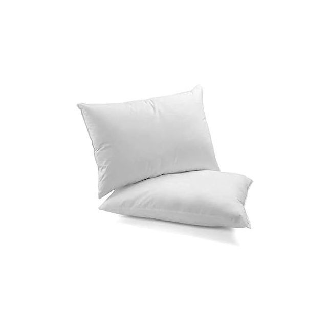 Travesseiro Ortobom New Casadinho Microfibra 02 peças Branco 55x80cm