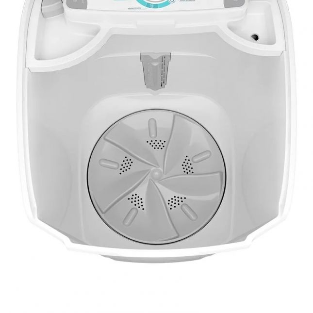 Tanquinho Britânia 10kg BLR03 Semiautomático 7 programas Timer Branca 110V
