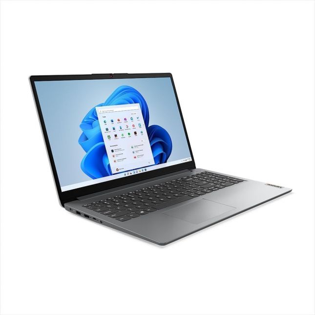 Notebook Lenovo Ultrafino IdeaPad 1 i3-1215U 8GB 256GB SSD Windows Home 15.6