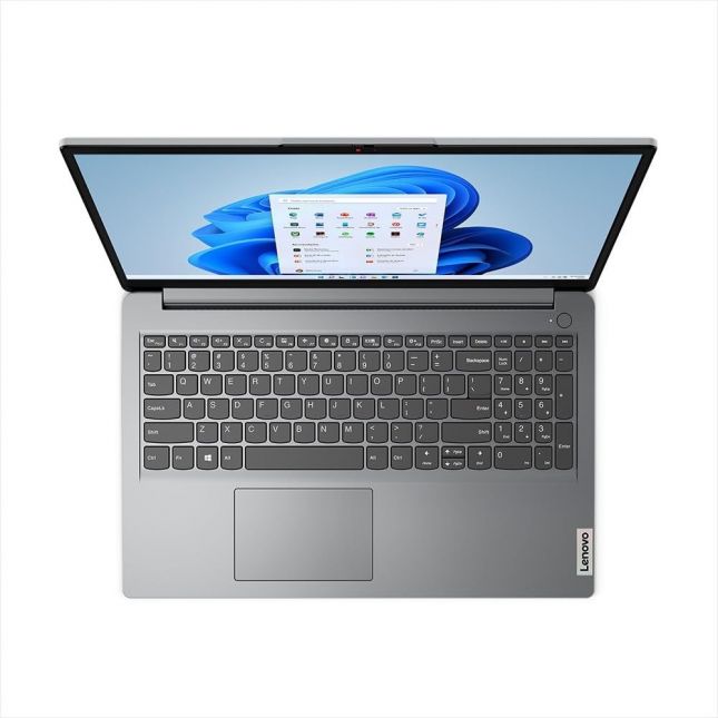 Notebook Lenovo Ultrafino IdeaPad 1 i3-1215U 8GB 256GB SSD Windows Home 15.6