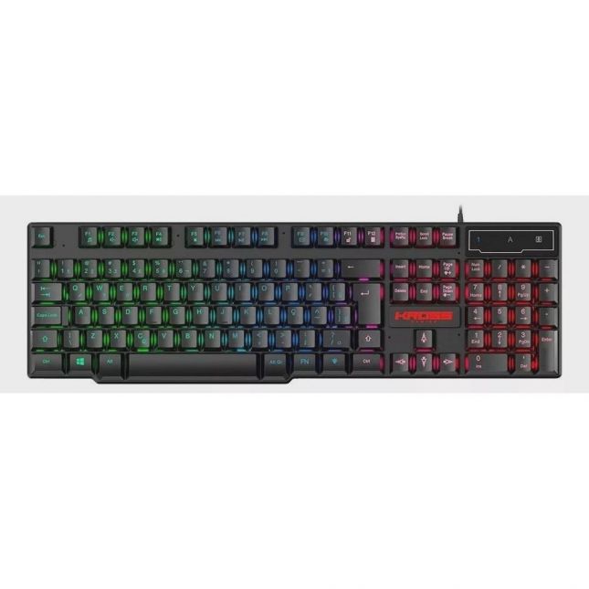 Kit Gamer 5 Em 1 Teclado Mouse Mouse Pad Headset Bungee