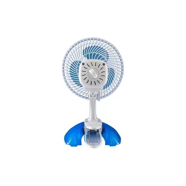 Micro Ventilador de Mesa Pessoal Ventisol 20Cm 18W 110V Azul e Branco 