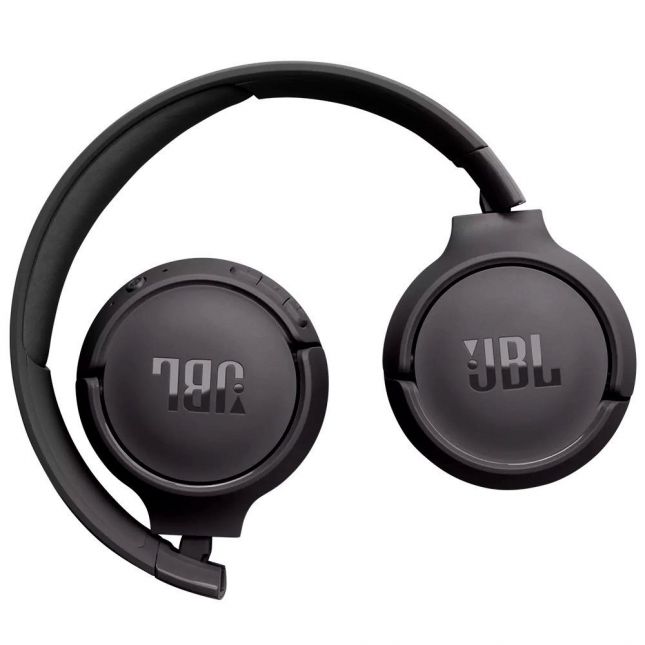 Fone De Ouvido Sem Fio Jbl Tune520 On-Ear Pure Bass Bluetooth Preto