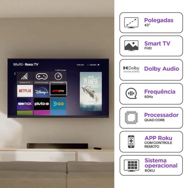 Smart TV 43