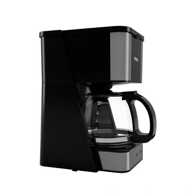 Cafeteira Elétrica Philco Pcf20a 20 Xícaras Jarra De Vidro  Preto 650w 110v