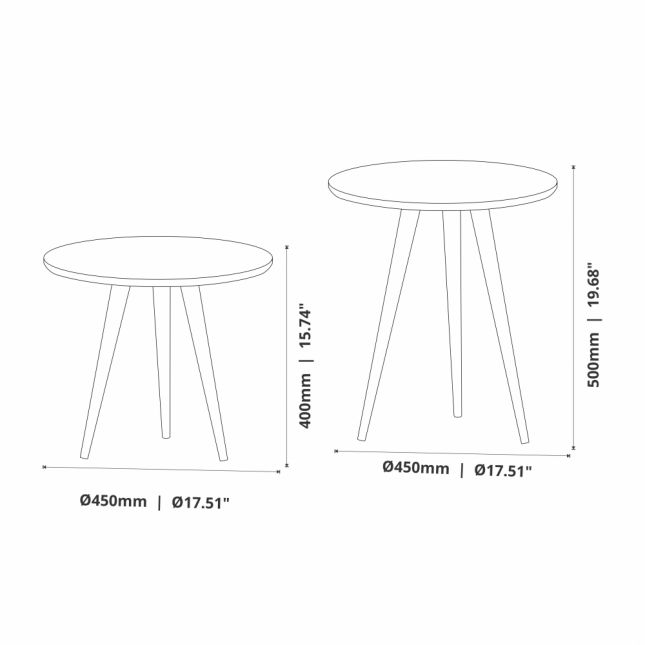 Mesa de Apoio 8003 Luxo 02un Nature JB Bechara