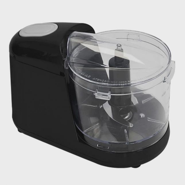 Mini Processador Agratto Ampr01i 5 em 12 Lâminas Preto  350ml 100w 110V