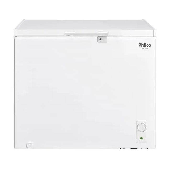 Freezer Horizontal Philco NEW PFH205B 200L Dupla Ação c/ chave Branco 110v