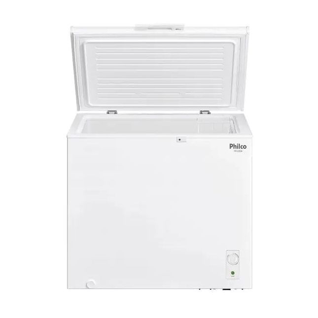 Freezer Horizontal Philco NEW PFH205B 200L Dupla Ação c/ chave Branco 110v