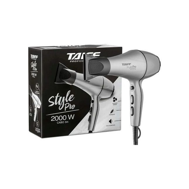 Secador de Cabelo Taiff Style Pro 2000W 110V