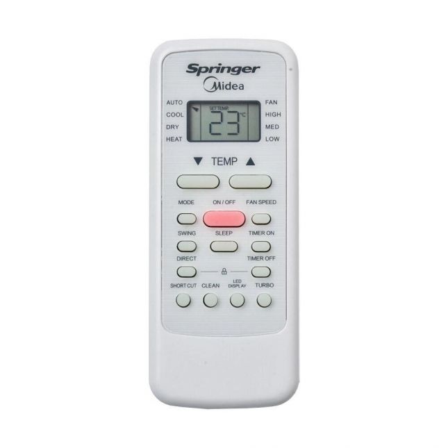 Ar Condicionado Janela 7.500 Btus Eletrônico Springer Midea Frio 110v